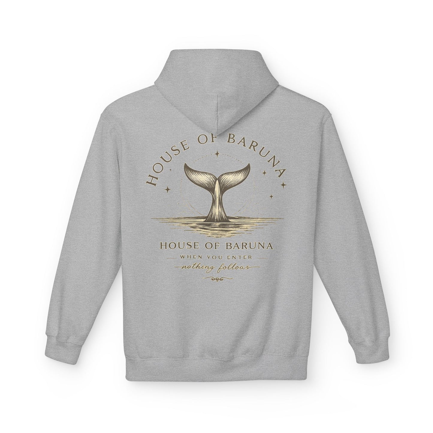 House Of Baruna Whale Vintage Surf Hoodie