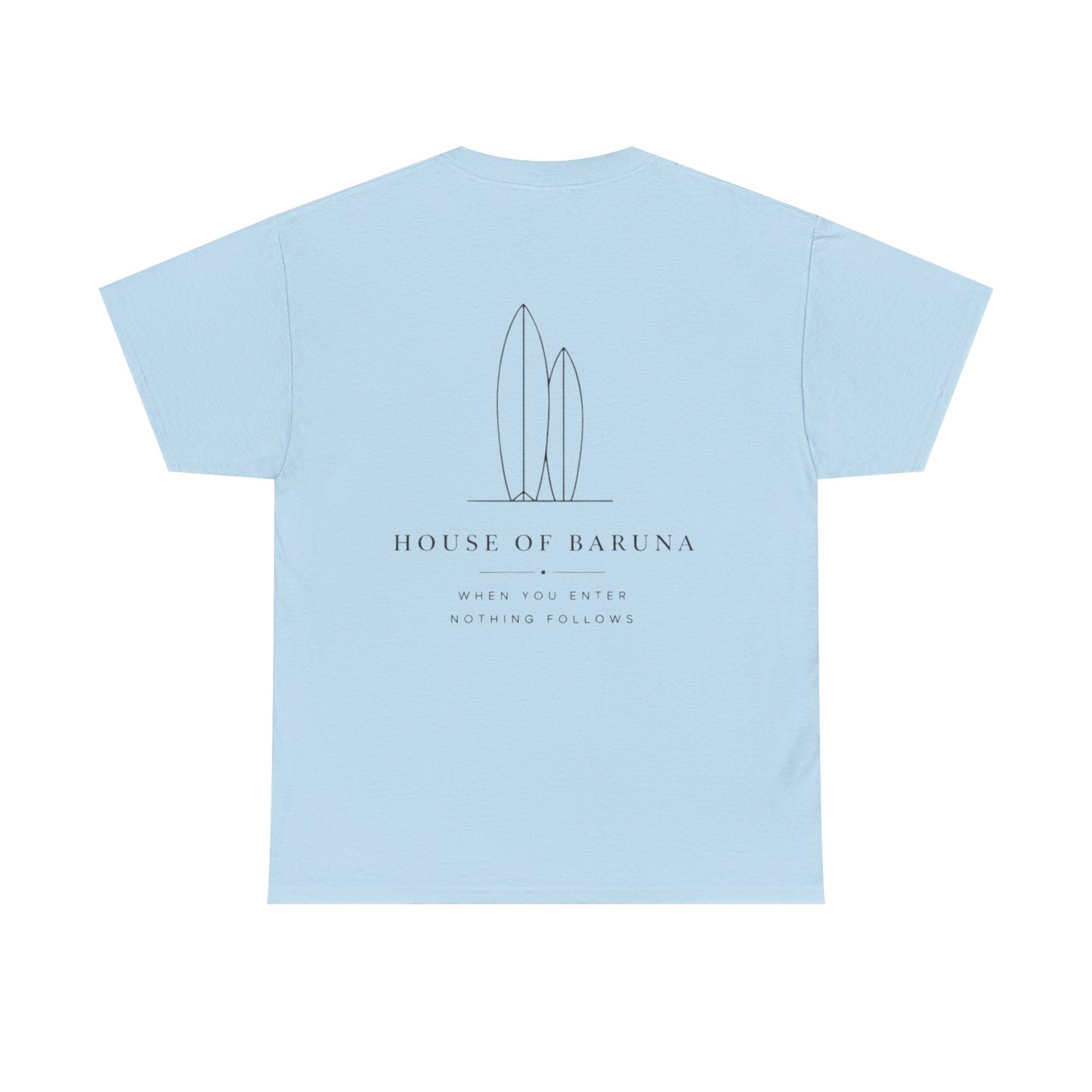 'House of Baruna' Vintage Surfboard Graphic T"Shirt