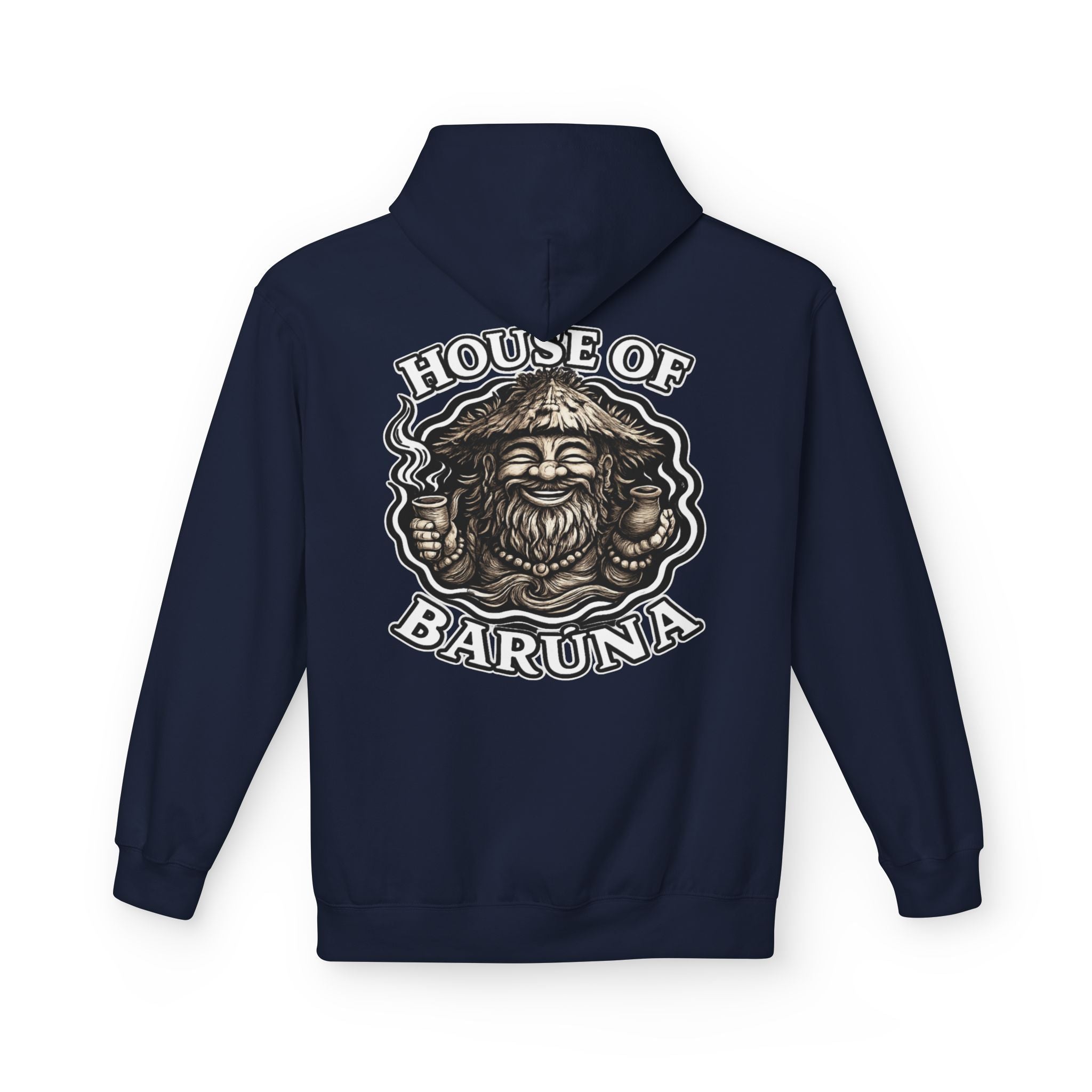 House of Baruna Men's Premium Surf Hoodie – Vintage Australian Coastal Campfire Style