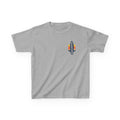 House of Baruna Kids Surfboard T-Shirt - Retro "Ride On" Graphic Tee