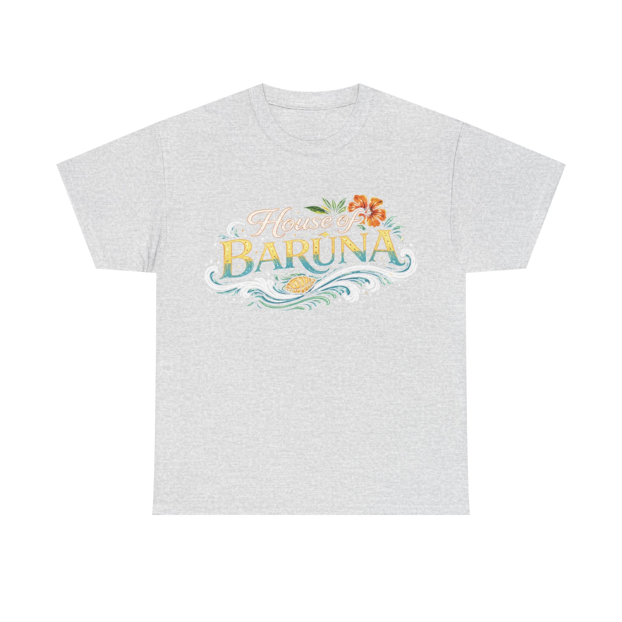 House of Baruna Woman’s Coastal Graphic Tee - Summer Surf T'shirt