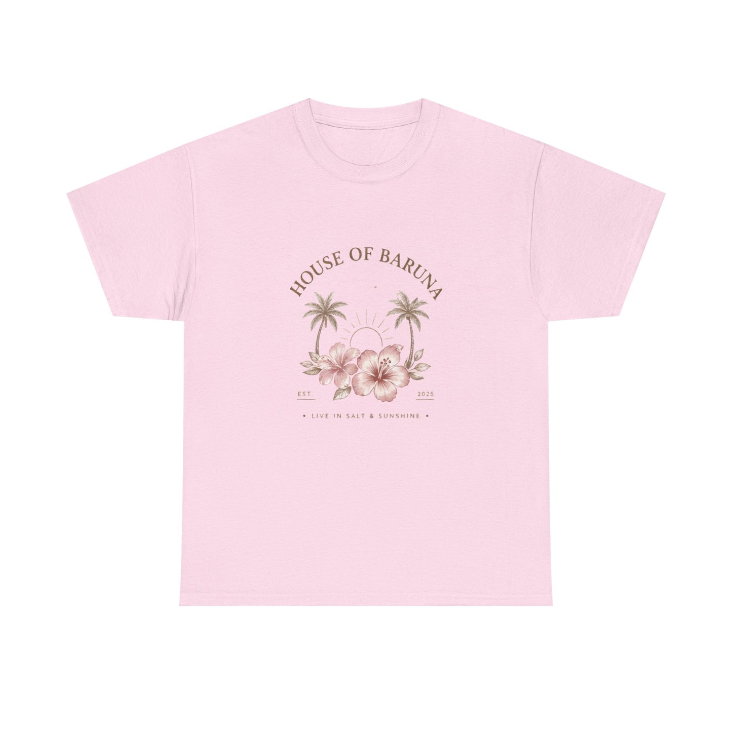 "House of Baruna" Tropical Floral T'Shirt