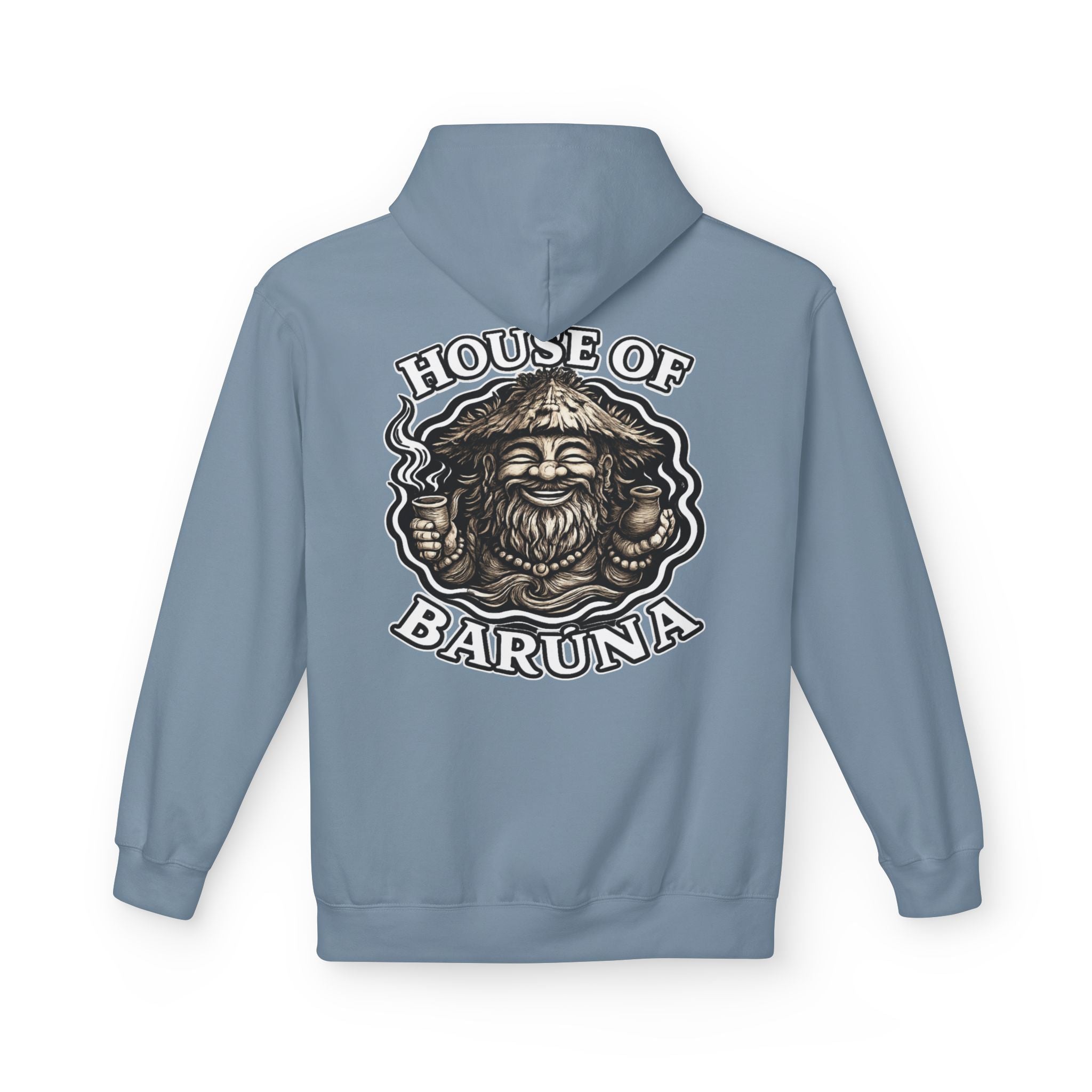 House of Baruna Men's Premium Surf Hoodie – Vintage Australian Coastal Campfire Style