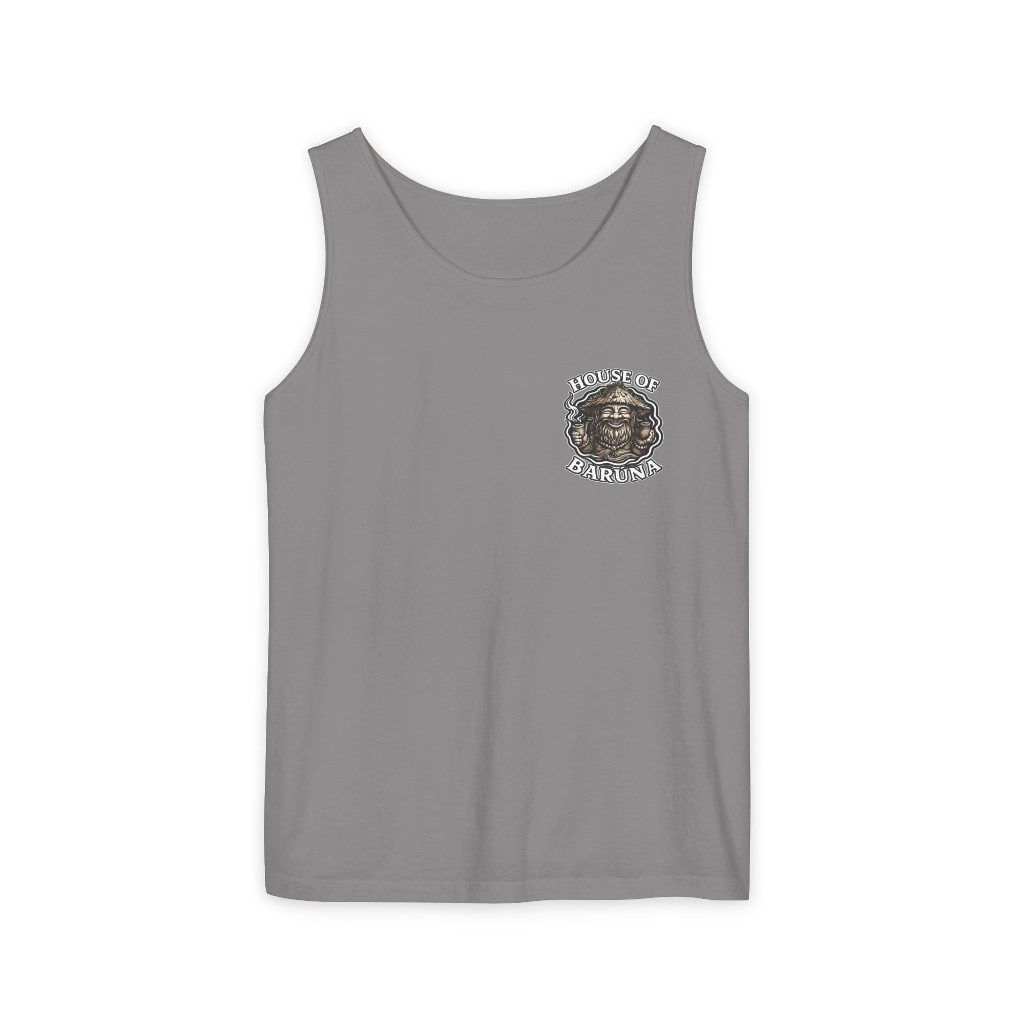 House of Baruna Men's Classic Crest Singlet – Premium Surf & Beach Tank Top