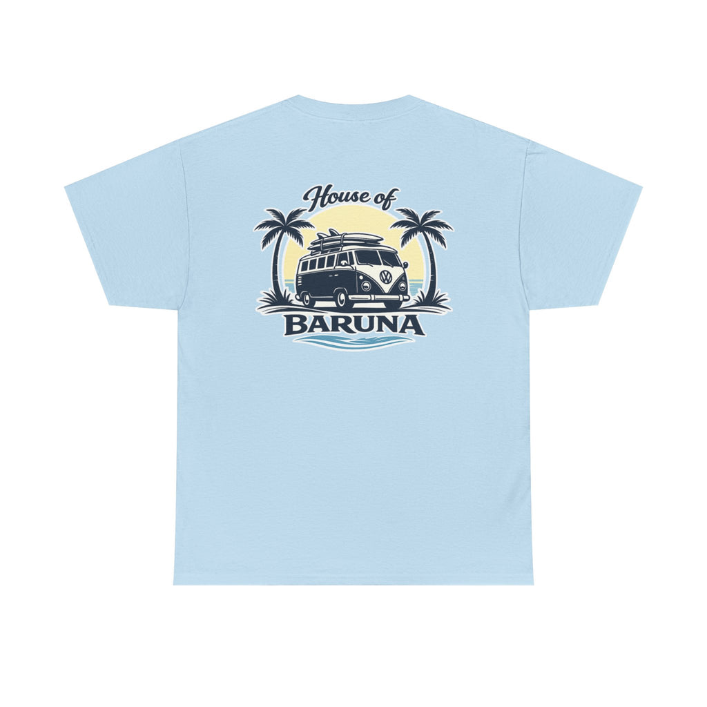 House of Baruna Men's Surf Tee – Vintage Kombi Beach T-Shirt