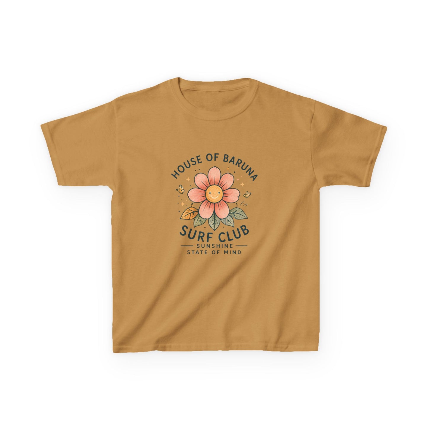 'House of Baruna' Floral  Kid's  Surf ClubTee