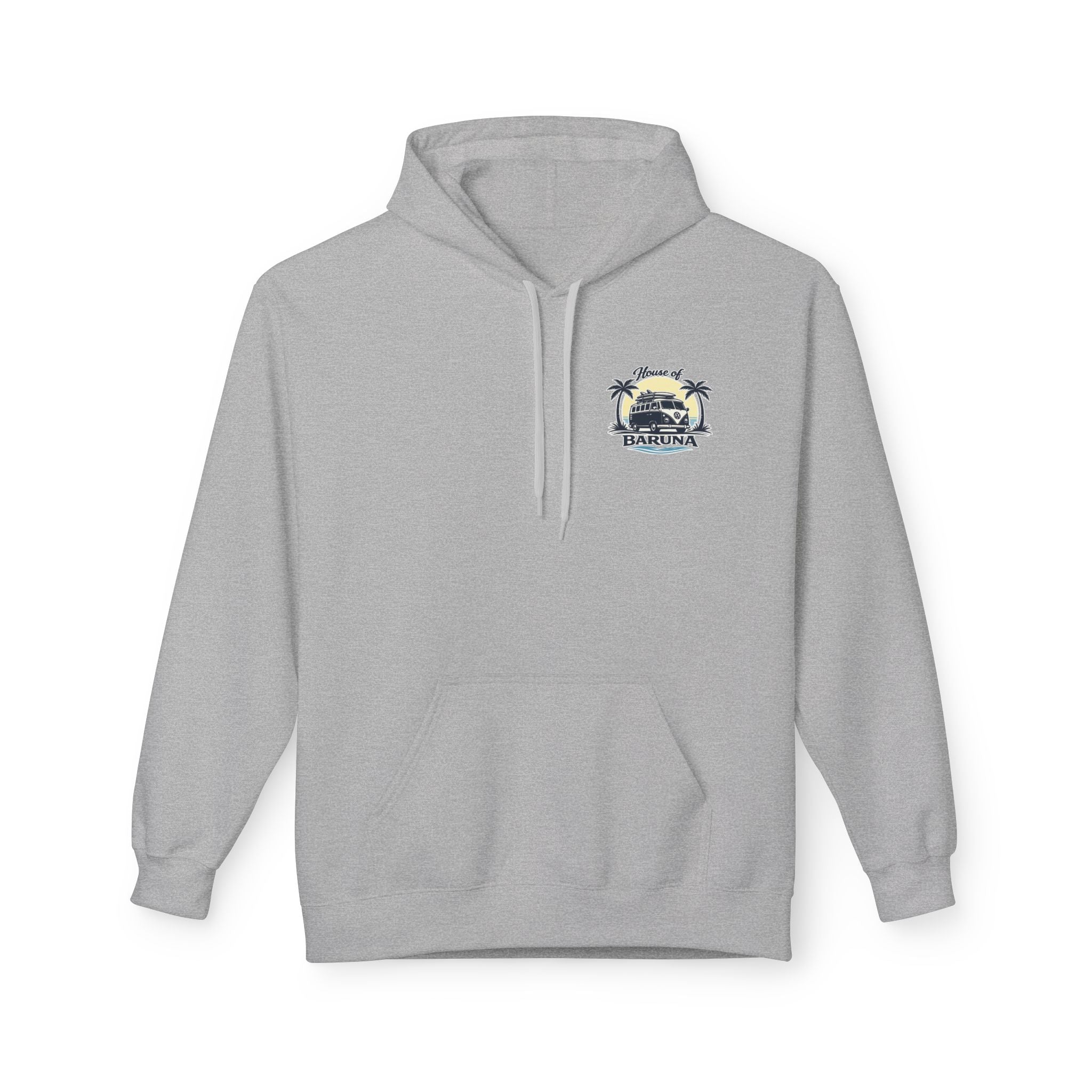 House of Baruna Woman's Surf Van Hoodie — Beach Retro Pullover