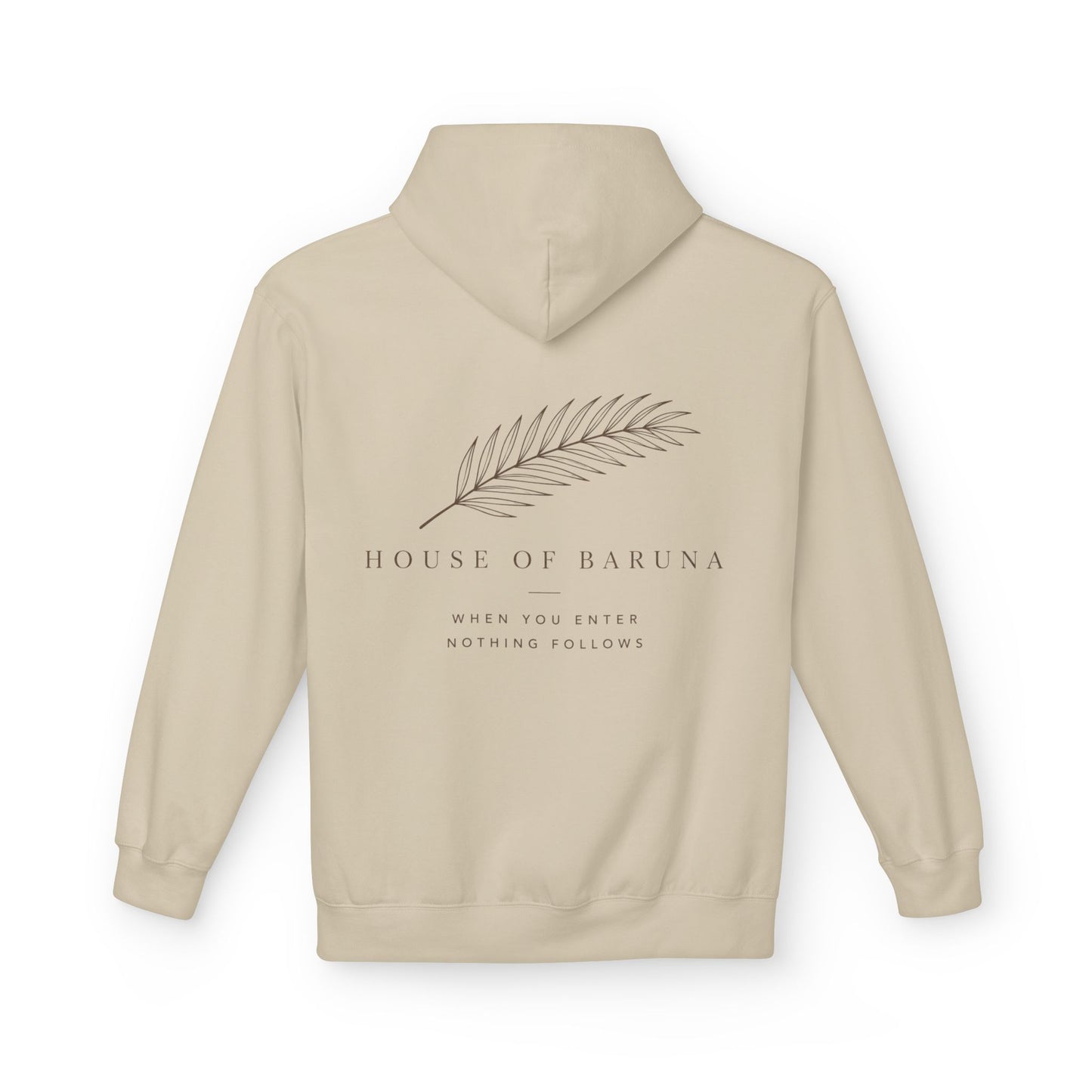 'House of Baruna' Palm Leaf Hoodie