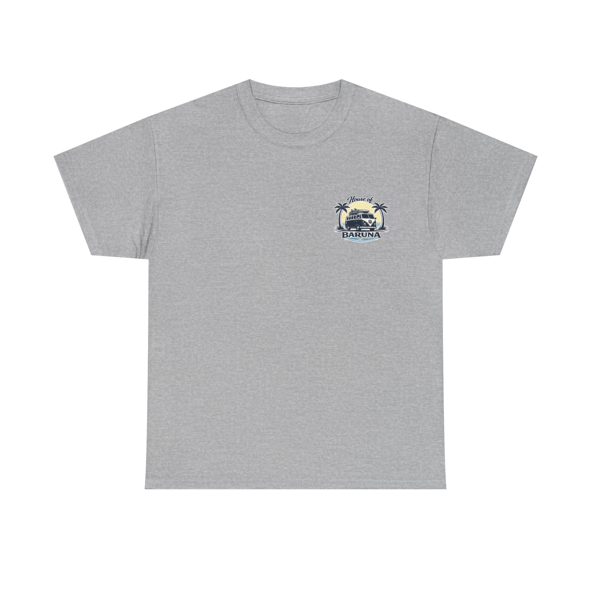 House of Baruna Men's Surf Tee – Vintage Kombi Beach T-Shirt
