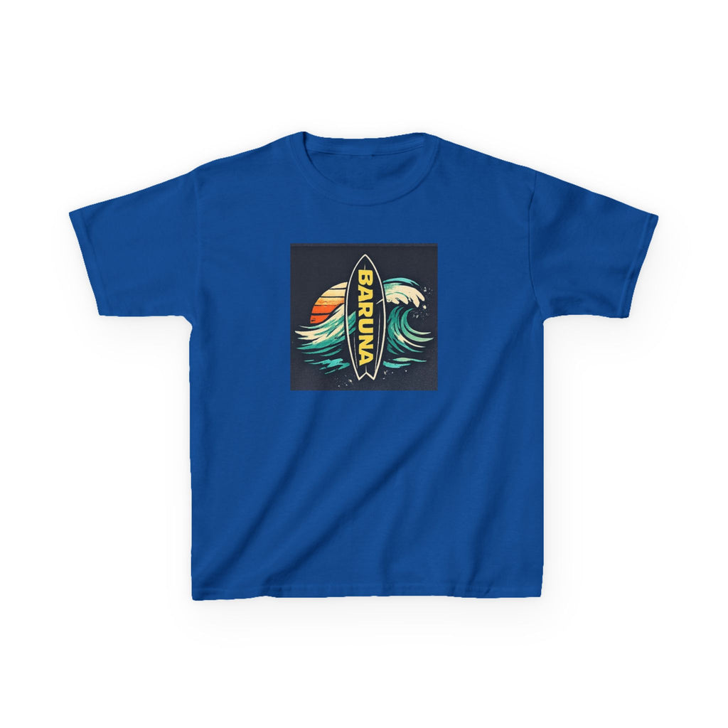 House of Baruna Kids T'shirt — Surfboard Wave Graphic Tee