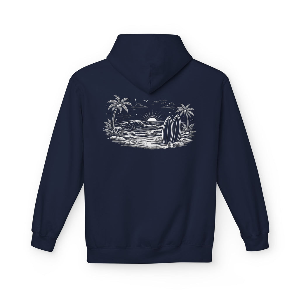House of Baruna Woman's Surf Paradise Palm Beach Hoodie