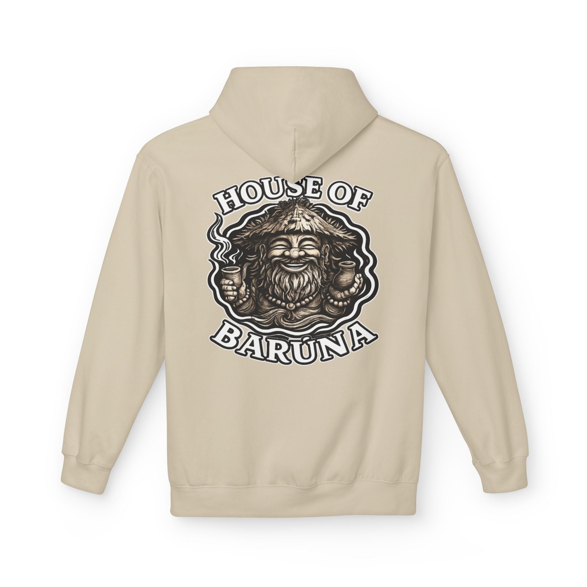 House of Baruna Men's Premium Surf Hoodie – Vintage Australian Coastal Campfire Style