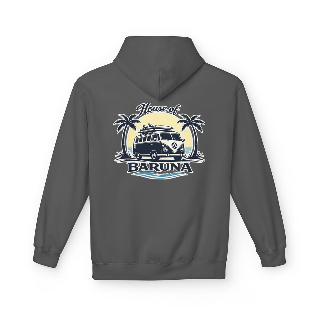 House of Baruna Woman's Surf Van Hoodie — Beach Retro Pullover