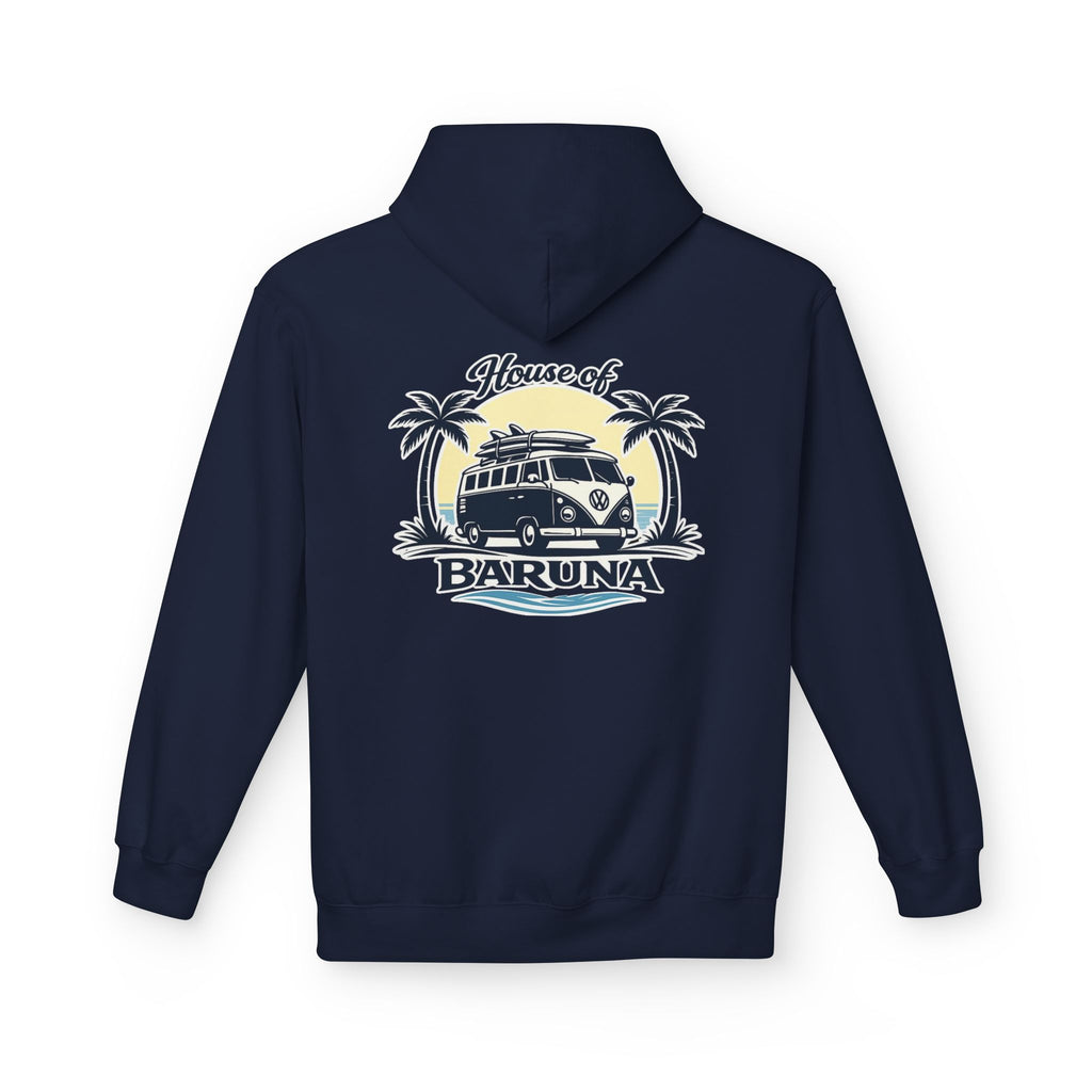 House of Baruna Woman's Surf Van Hoodie — Beach Retro Pullover