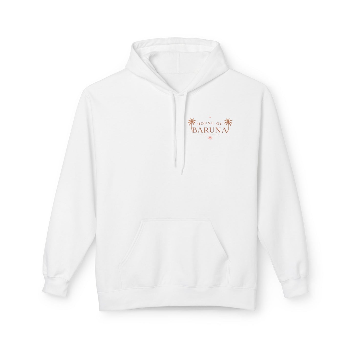 House of Baruna Tropical Floral Sunset Woman's Hoodie