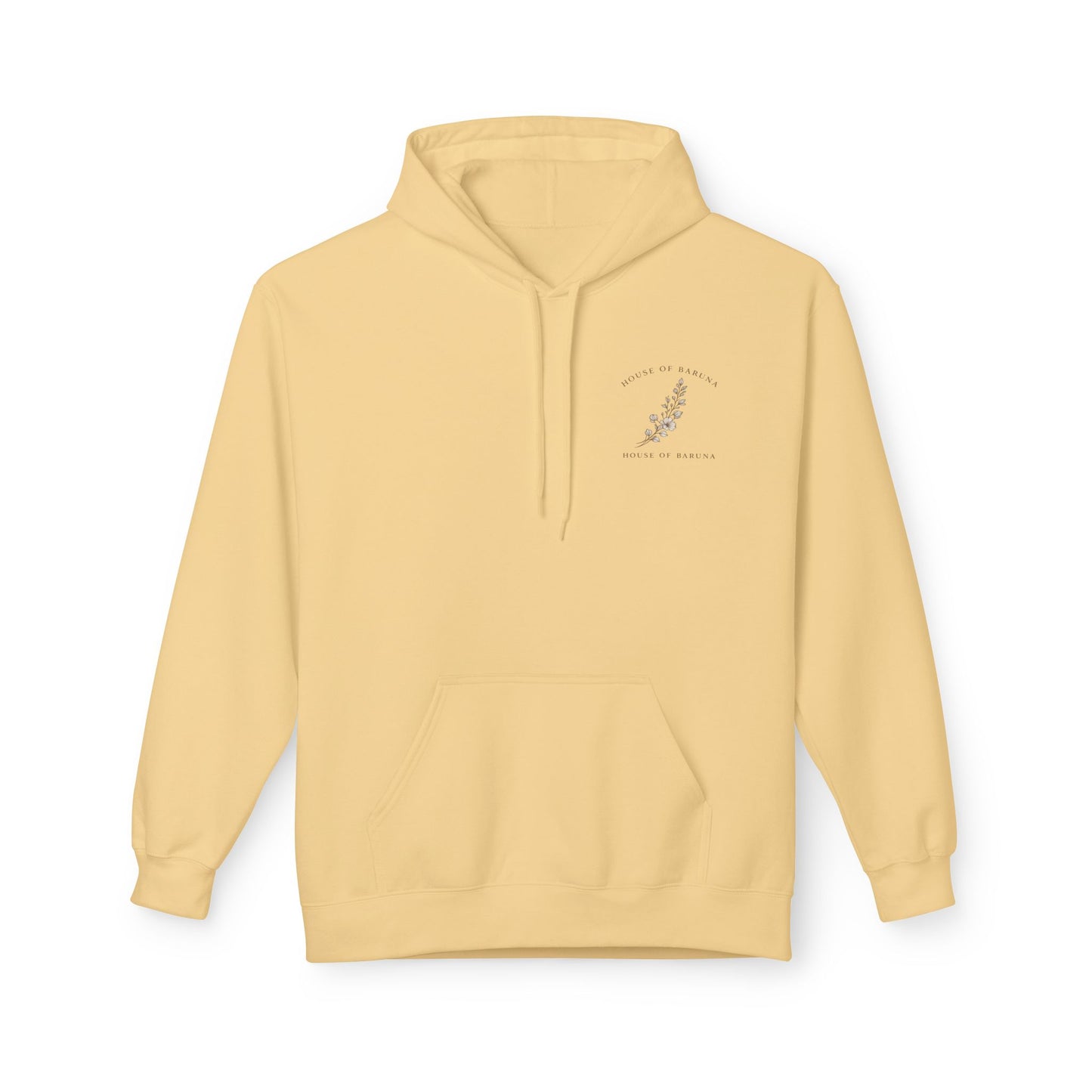 'House of Baruna' Floral Hoodie