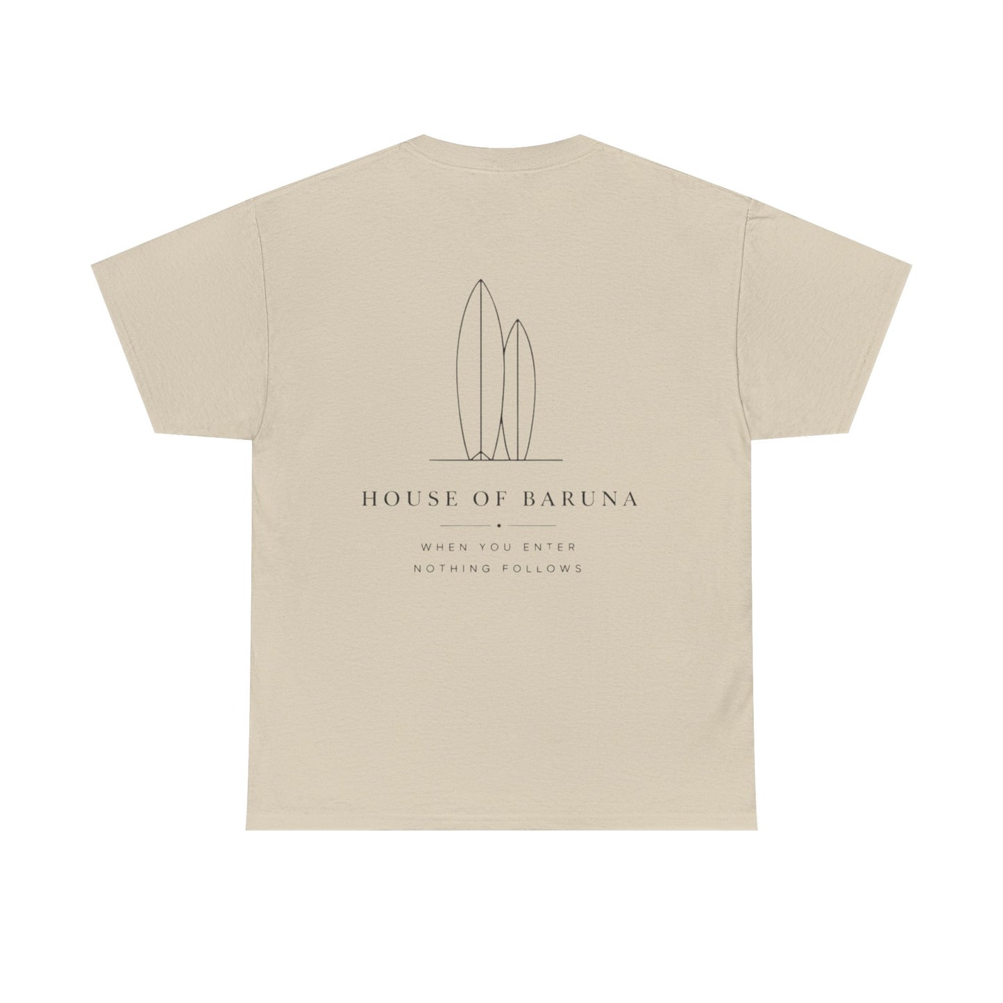 'House of Baruna' Vintage Surfboard Graphic T"Shirt