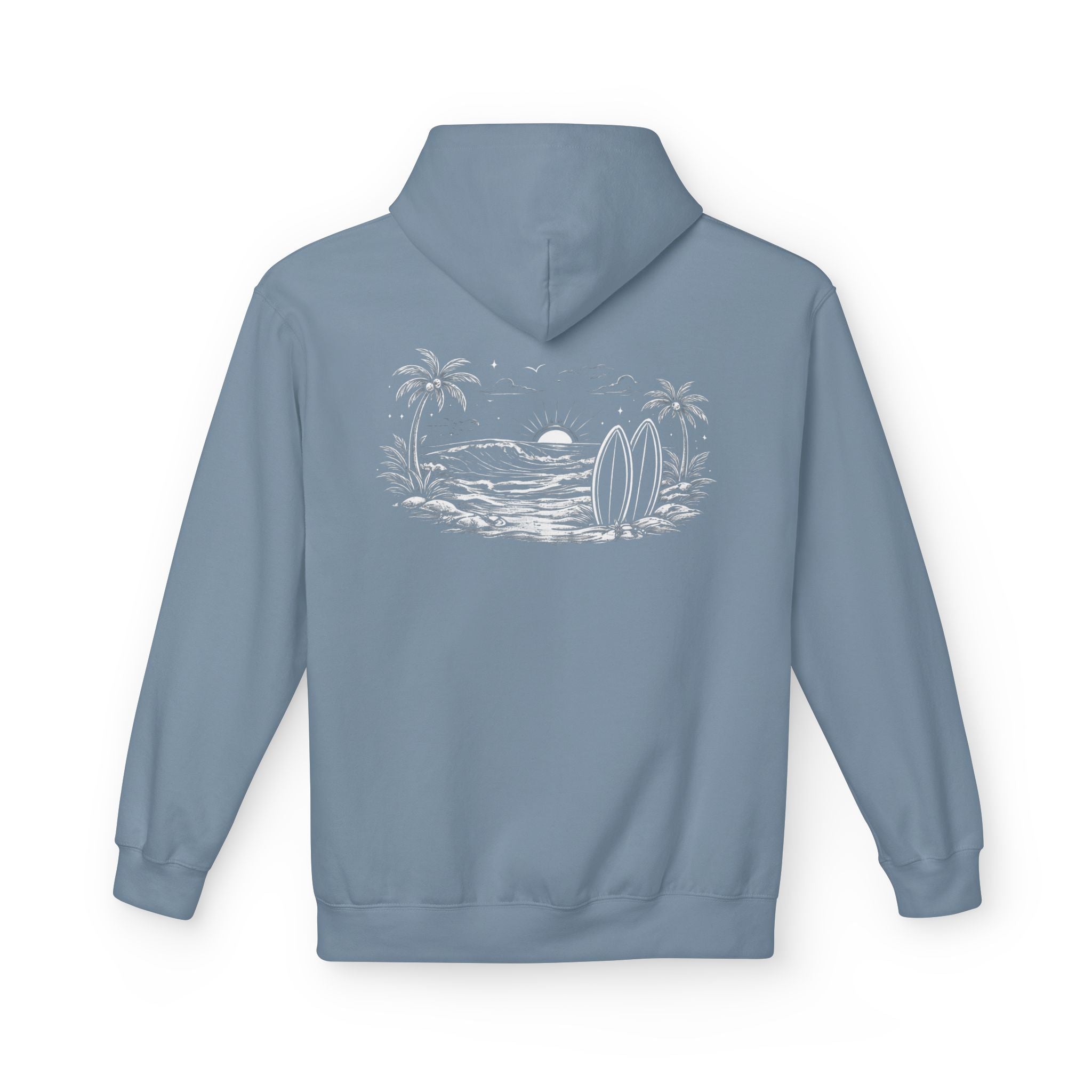 House of Baruna Woman's Surf Paradise Palm Beach Hoodie