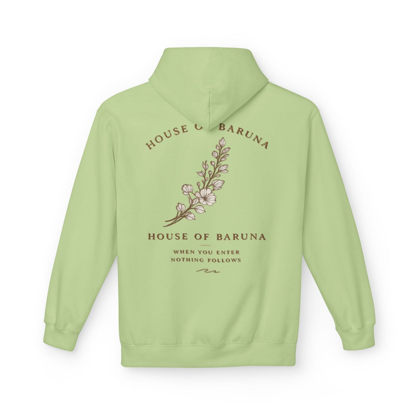'House of Baruna' Floral Hoodie
