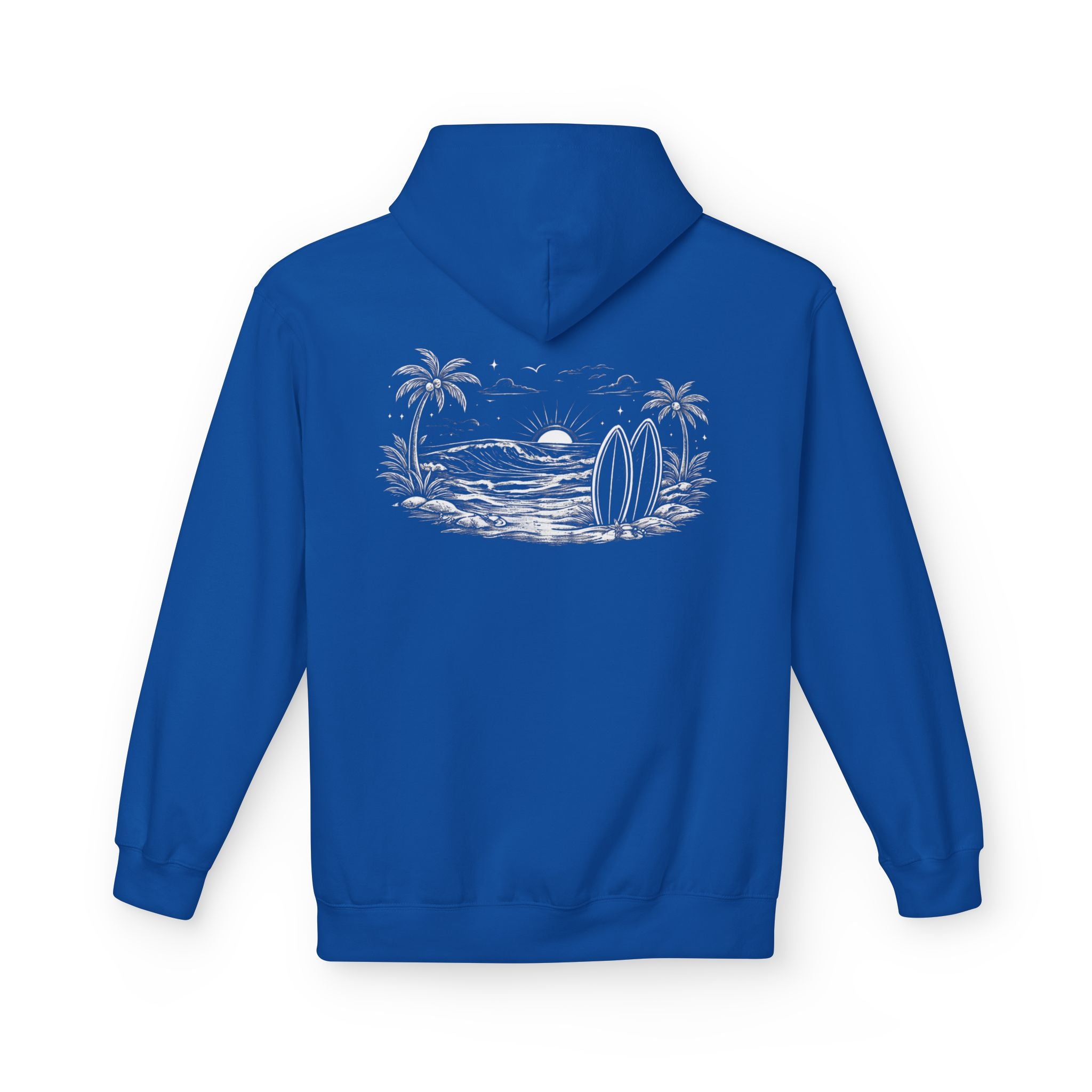 House of Baruna Woman's Surf Paradise Palm Beach Hoodie