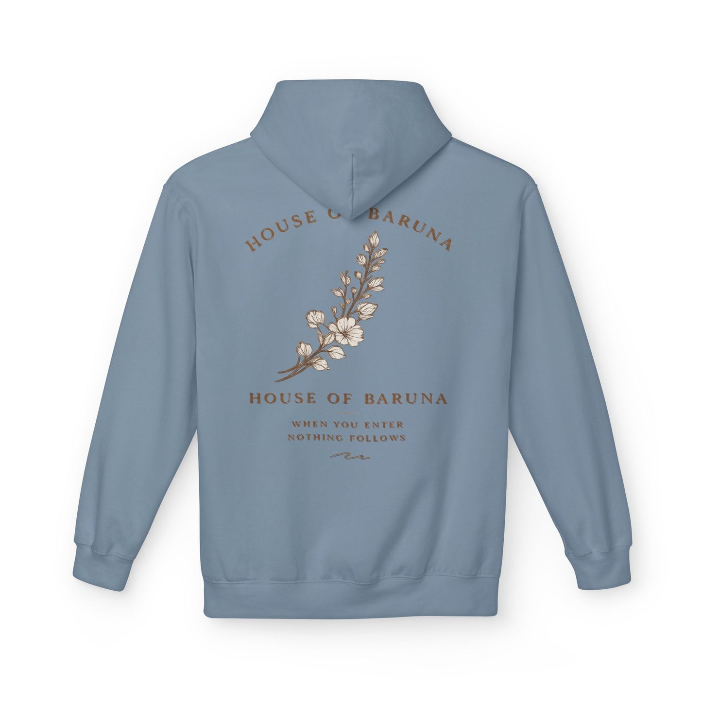 'House of Baruna' Floral Hoodie