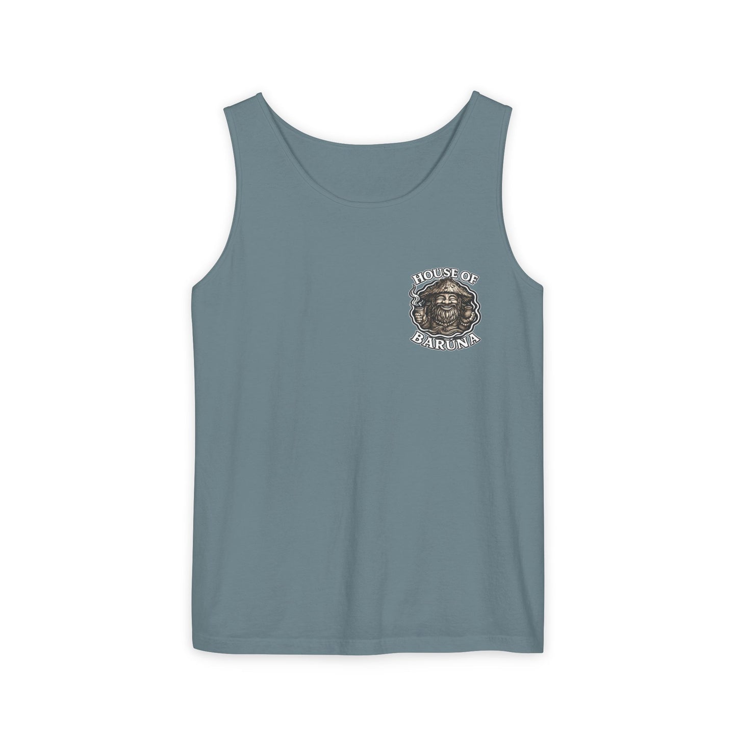 House of Baruna Men's Classic Crest Singlet – Premium Surf & Beach Tank Top