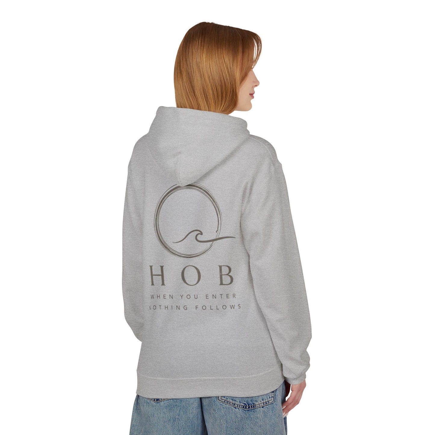 HOB Wave Hoodie — "When You Enter, Nothing Follows"