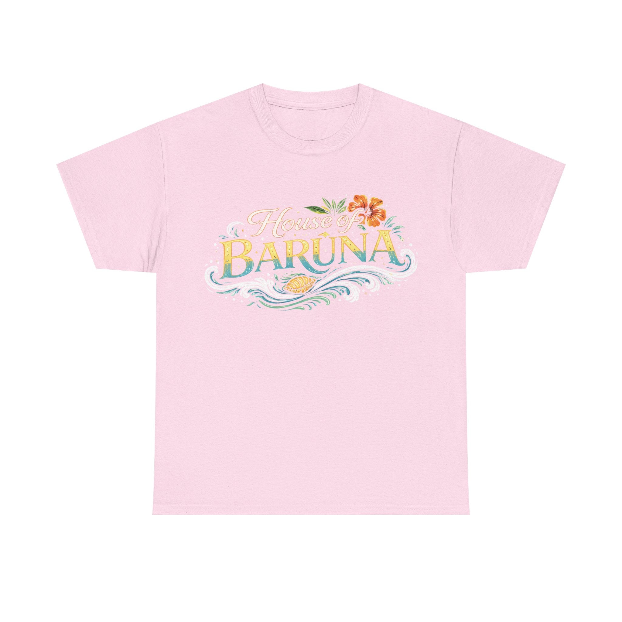 House of Baruna Woman’s Coastal Graphic Tee - Summer Surf T'shirt