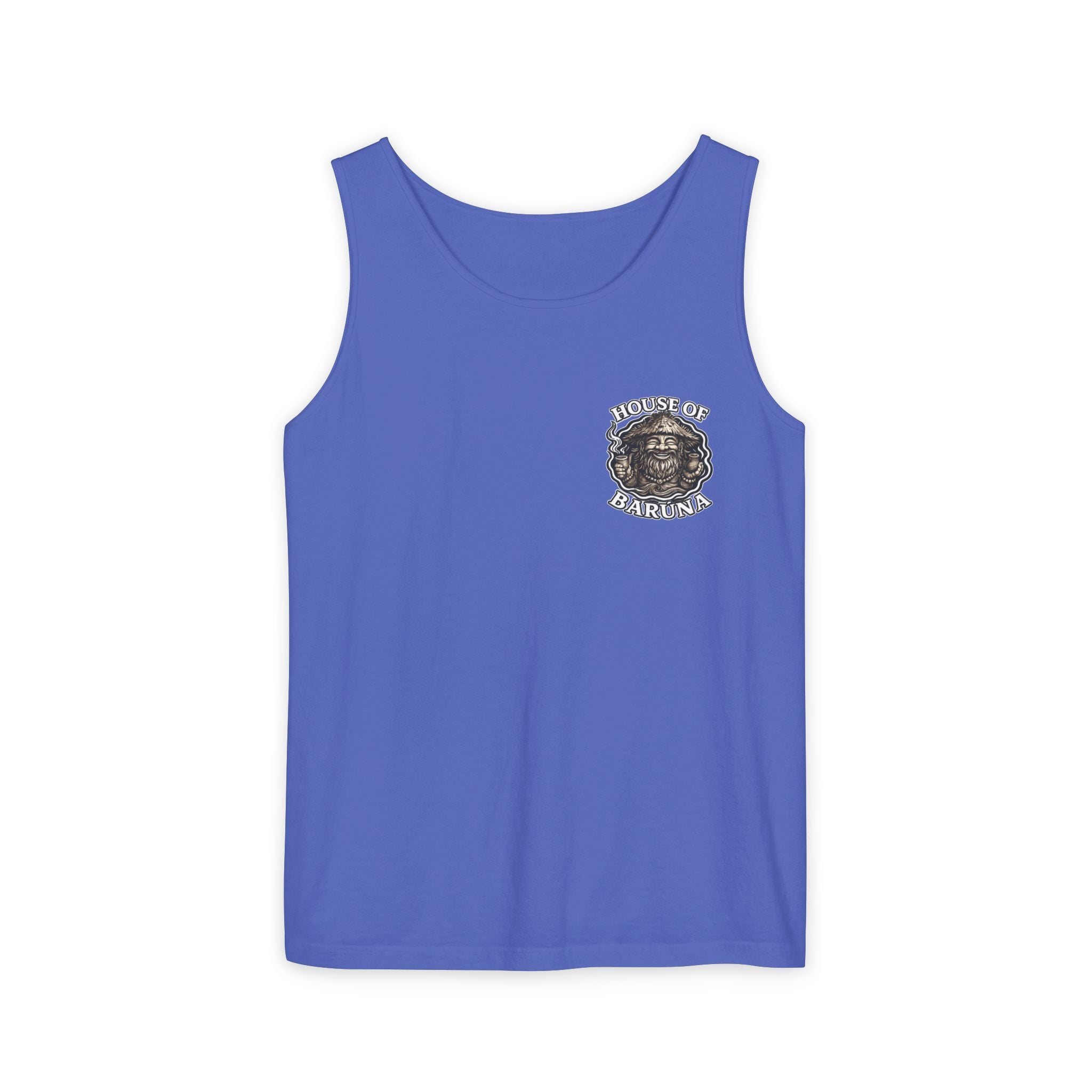 House of Baruna Men's Classic Crest Singlet – Premium Surf & Beach Tank Top