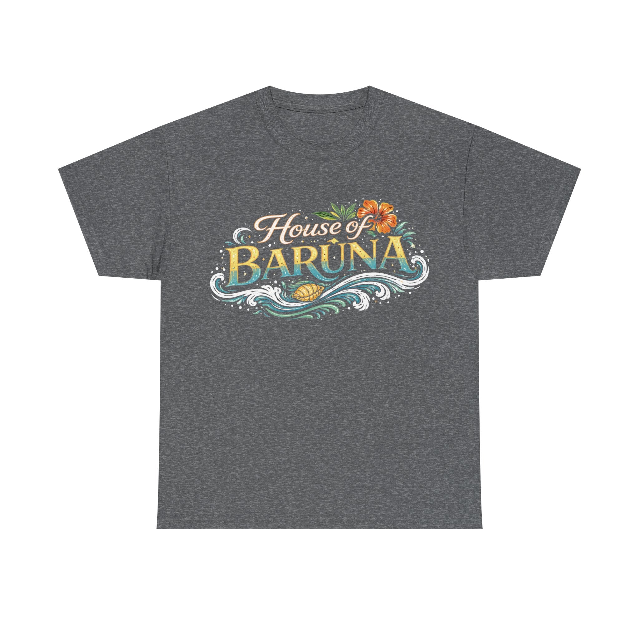 House of Baruna Woman’s Coastal Graphic Tee - Summer Surf T'shirt
