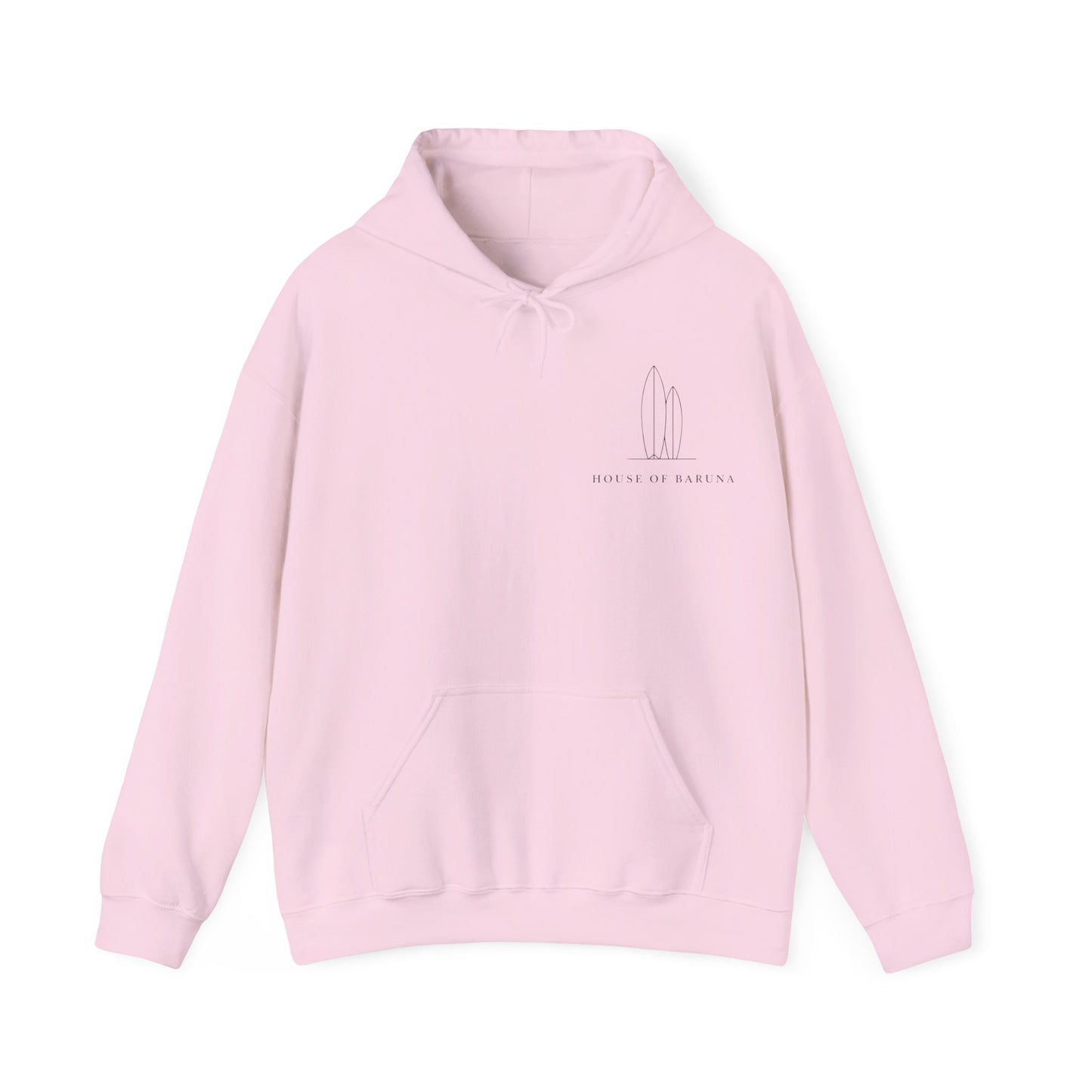 House Of Baruna Surfboard Minimalist Hoodie