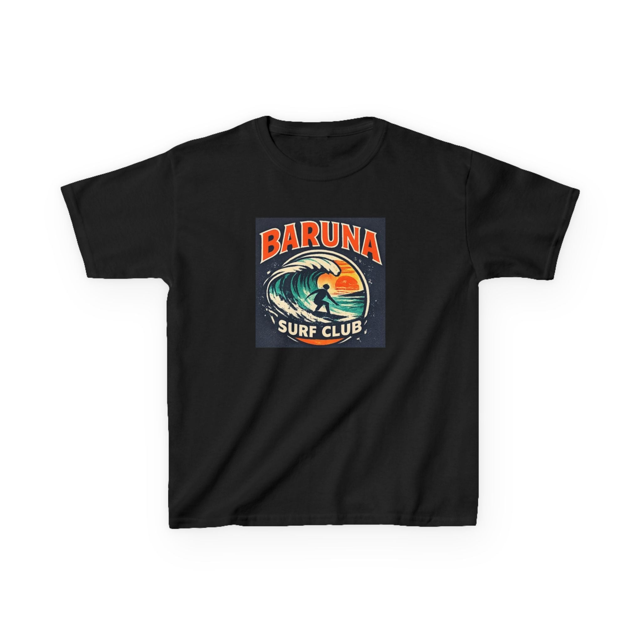 House of Baruna Kids Surf Club T-Shirt - Vintage Wave Graphic Tee