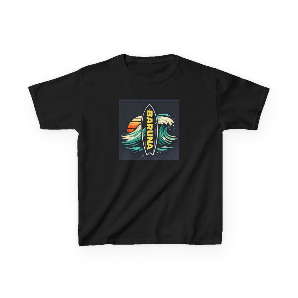 House of Baruna Kids T'shirt — Surfboard Wave Graphic Tee