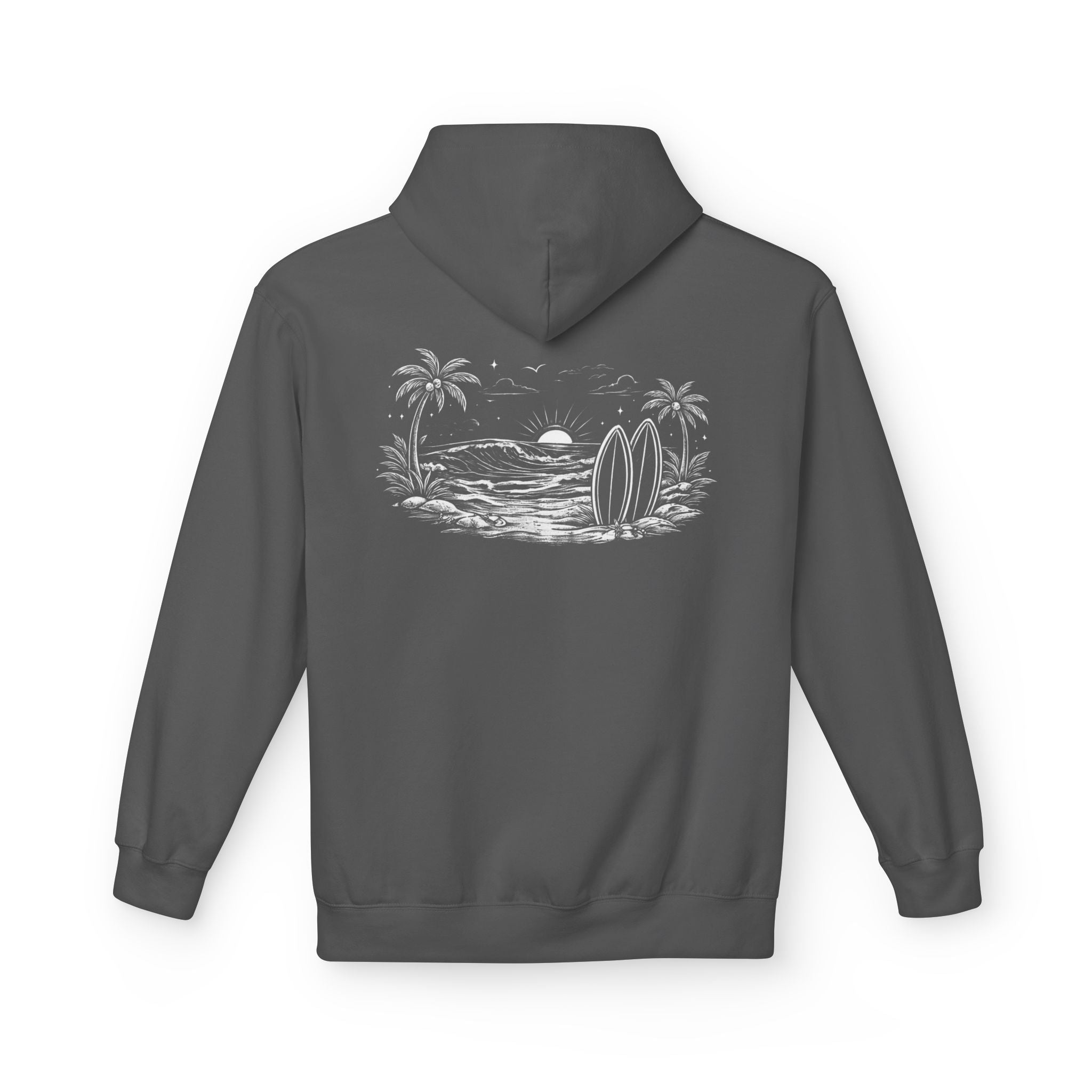 House of Baruna Woman's Surf Paradise Palm Beach Hoodie