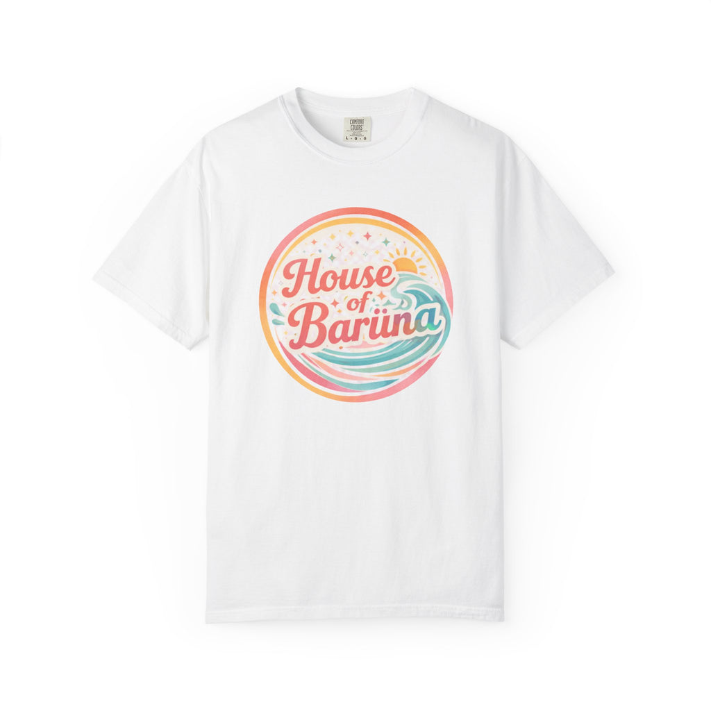 House of Baruna Woman's  Surf Logo T-Shirt _ Classic Coastal Graphic Tee