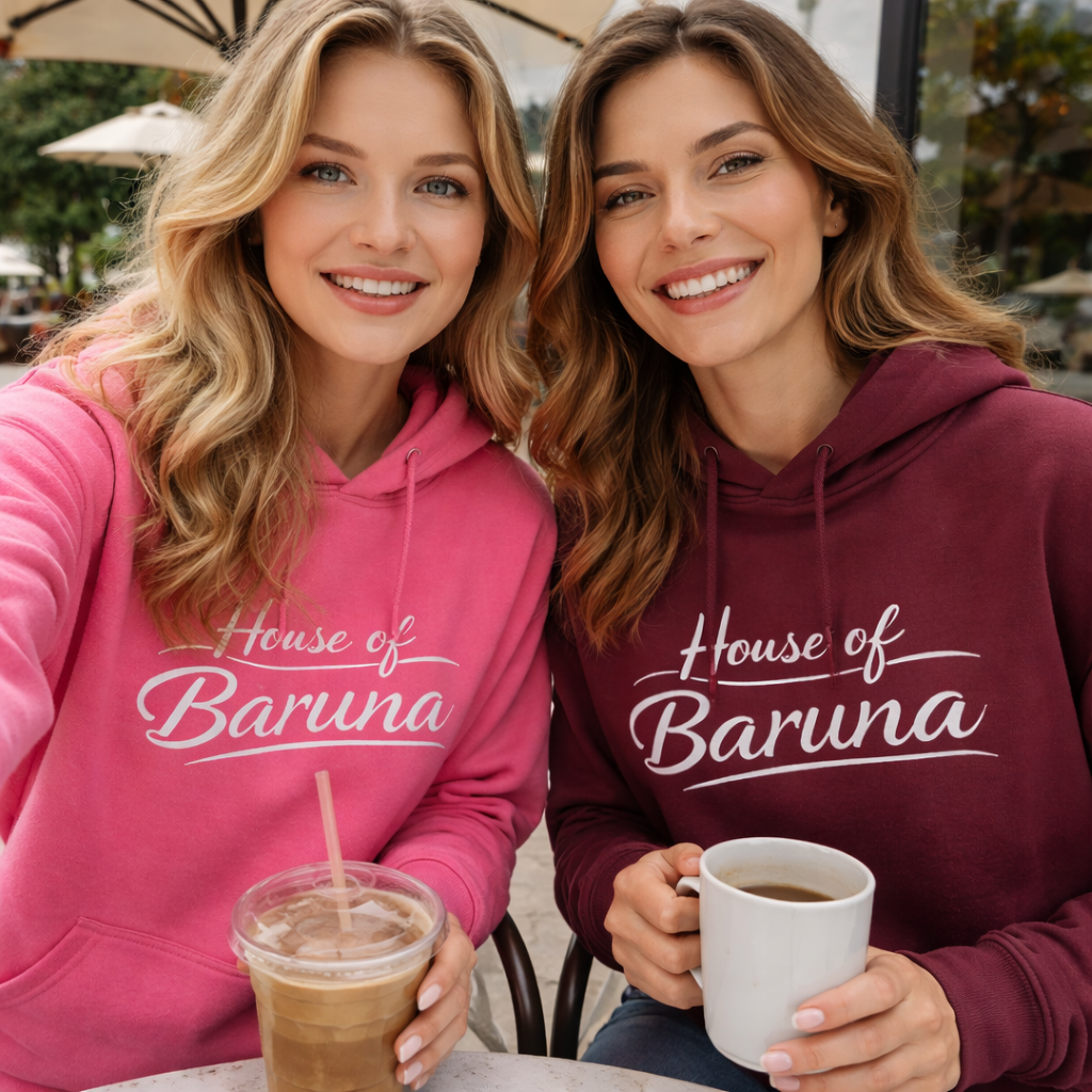 House of Baruna Woman's Surf Paradise Palm Beach Hoodie