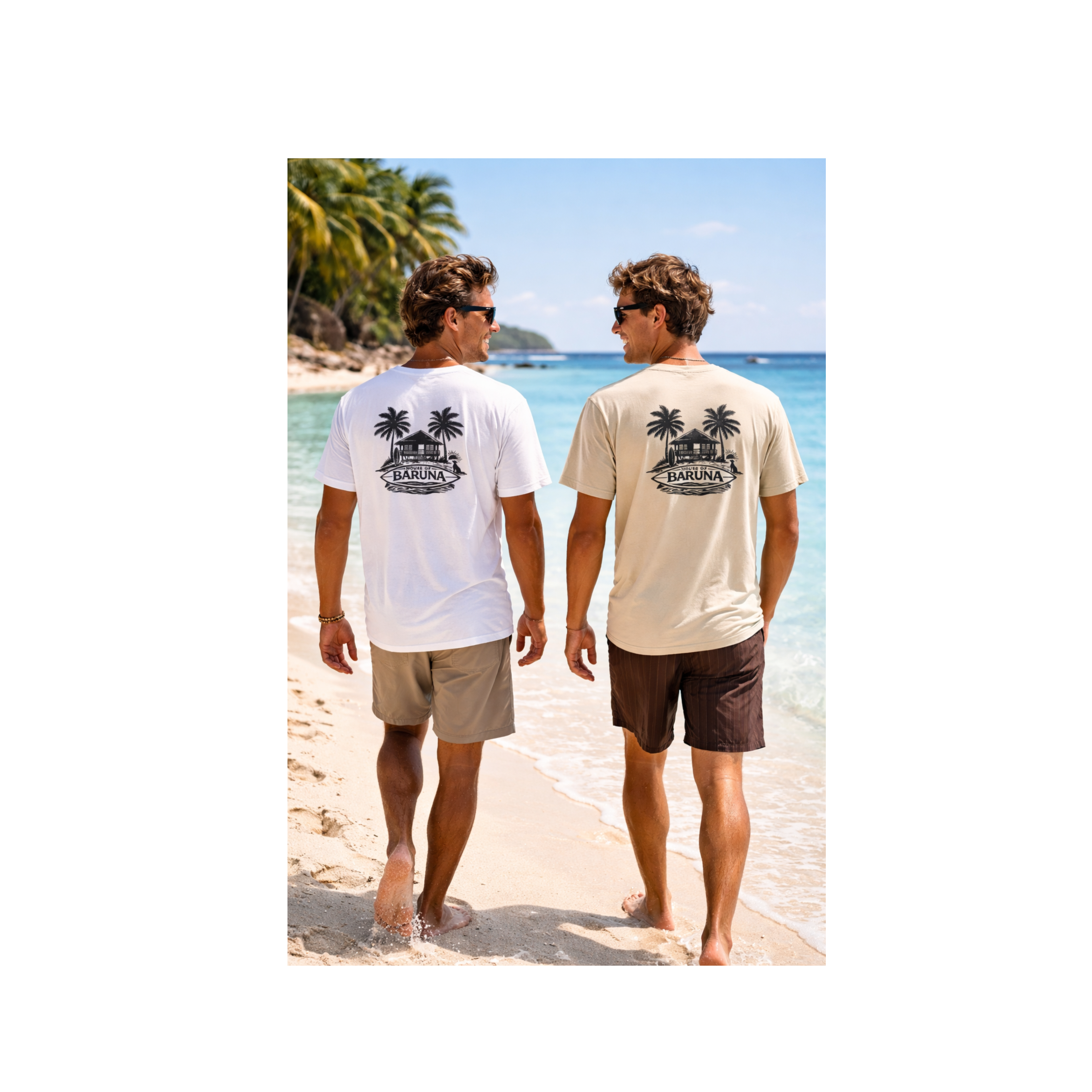 House of Baruna Men's Surf Club T-Shirt – Coastal Beach Shack