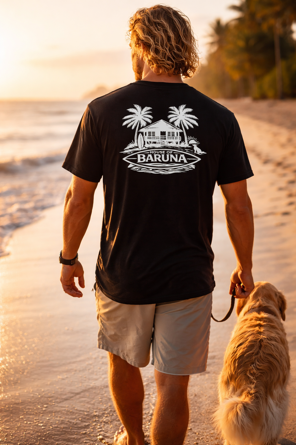House of Baruna Men's Surf Club T-Shirt – Coastal Beach Shack