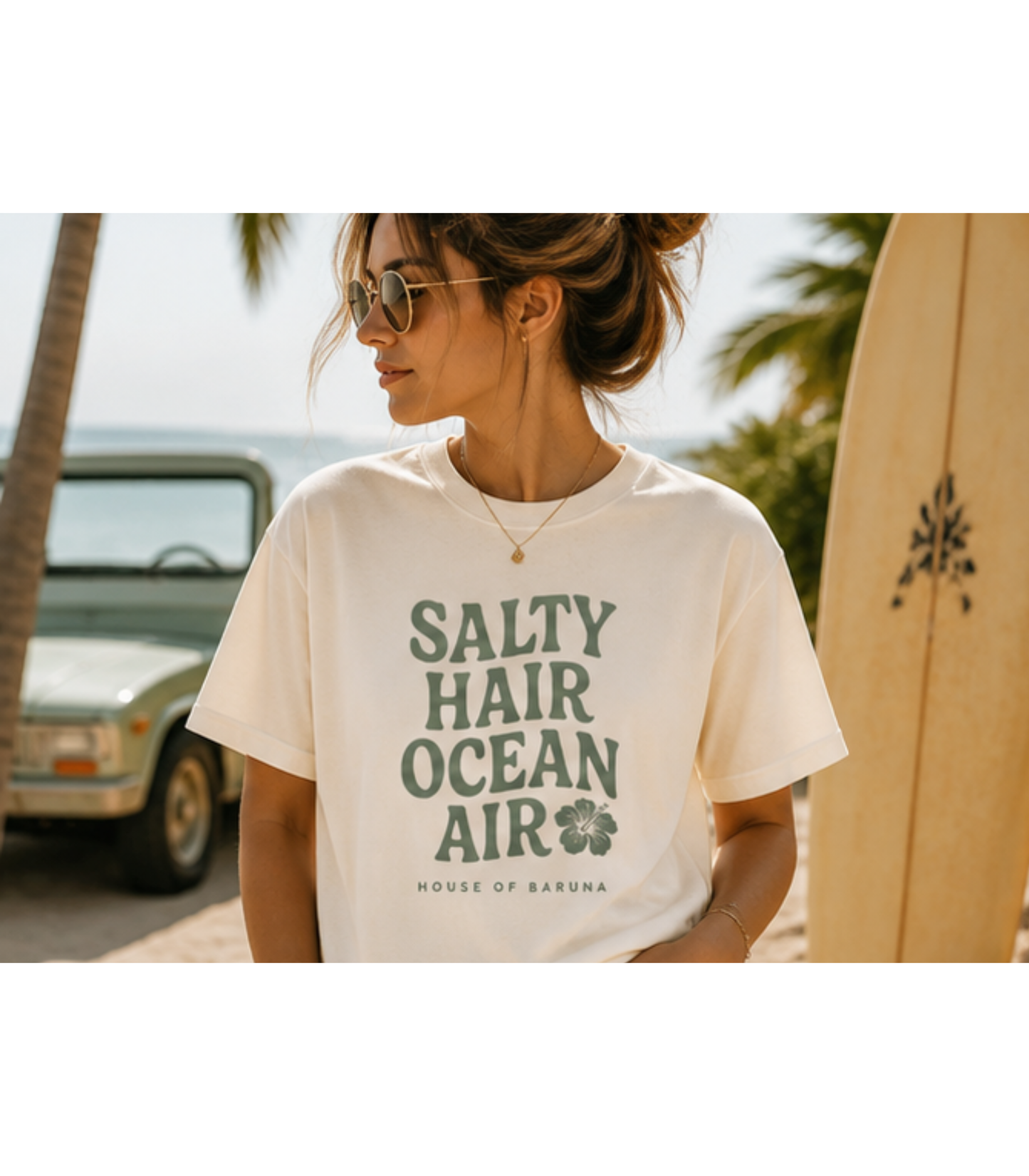 House of Baruna T'Shirt - Salty Hair Ocean Air