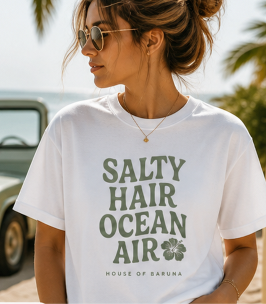 House of Baruna T'Shirt - Salty Hair Ocean Air