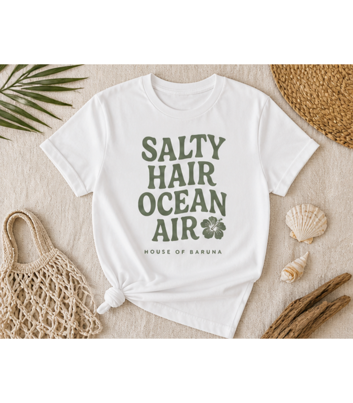 House of Baruna T'Shirt - Salty Hair Ocean Air