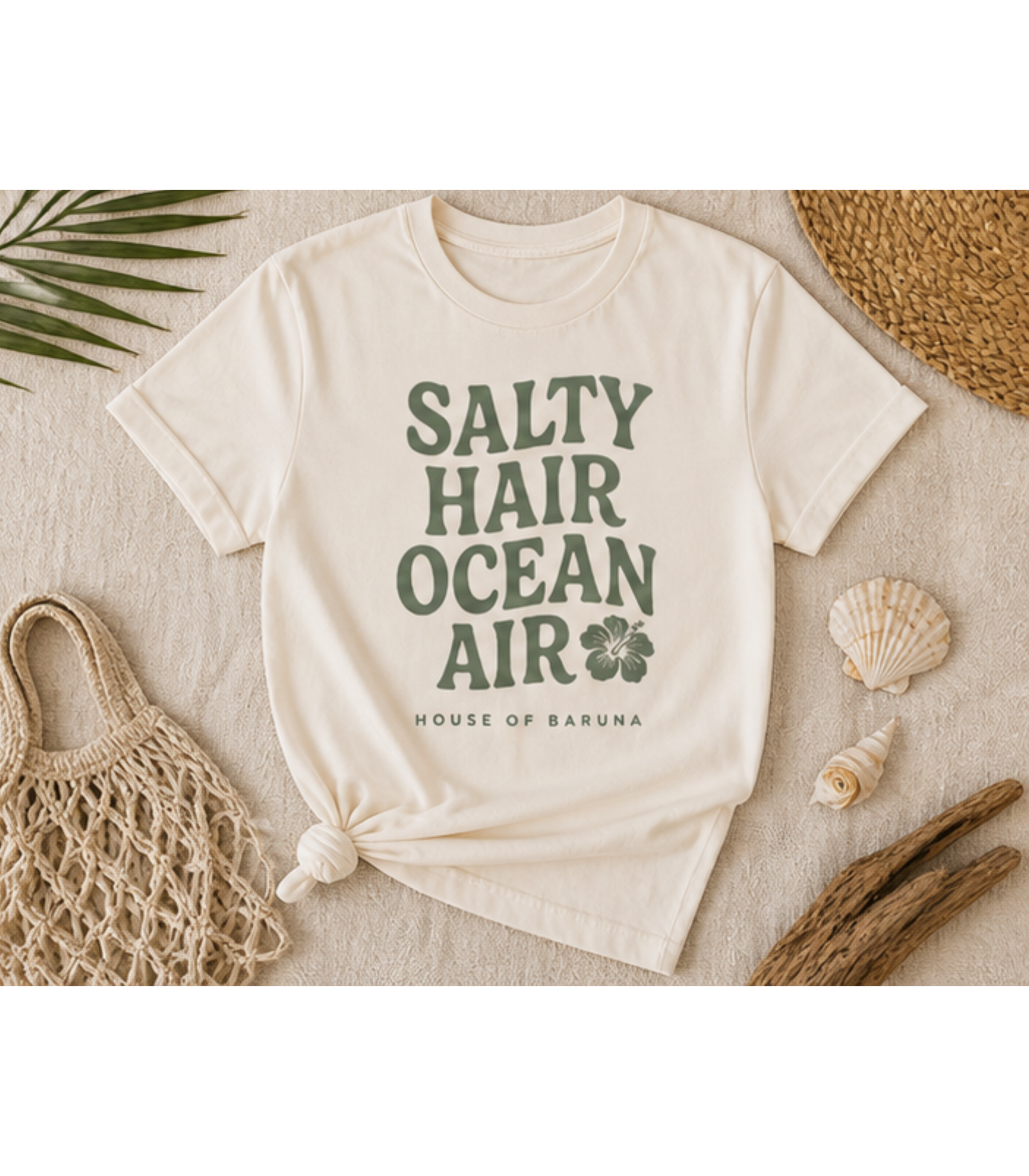 House of Baruna T'Shirt - Salty Hair Ocean Air