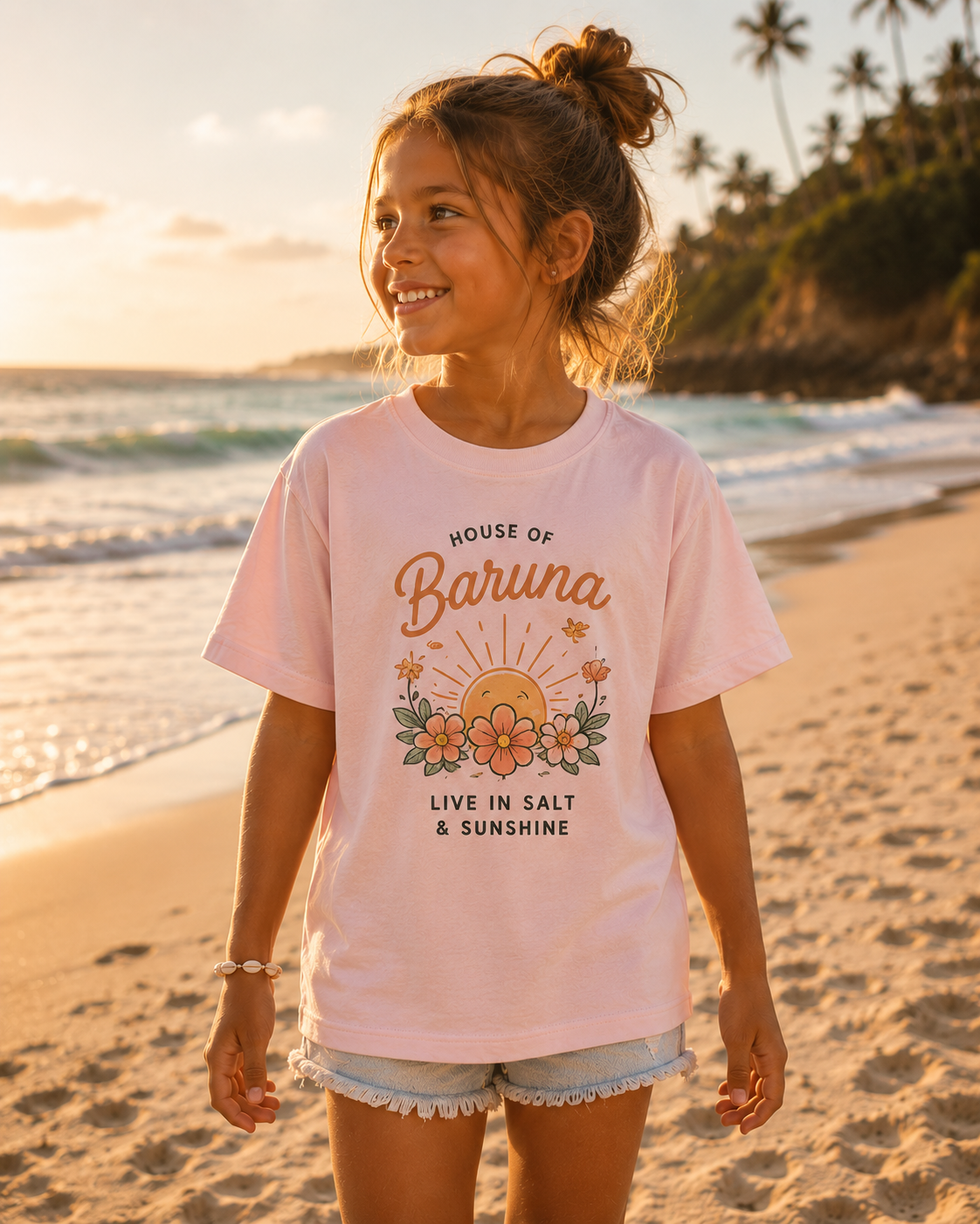 "House of Baruna" Sunflower Kid's Tee
