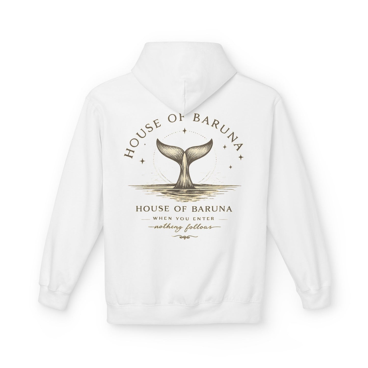 House Of Baruna Whale Vintage Surf Hoodie