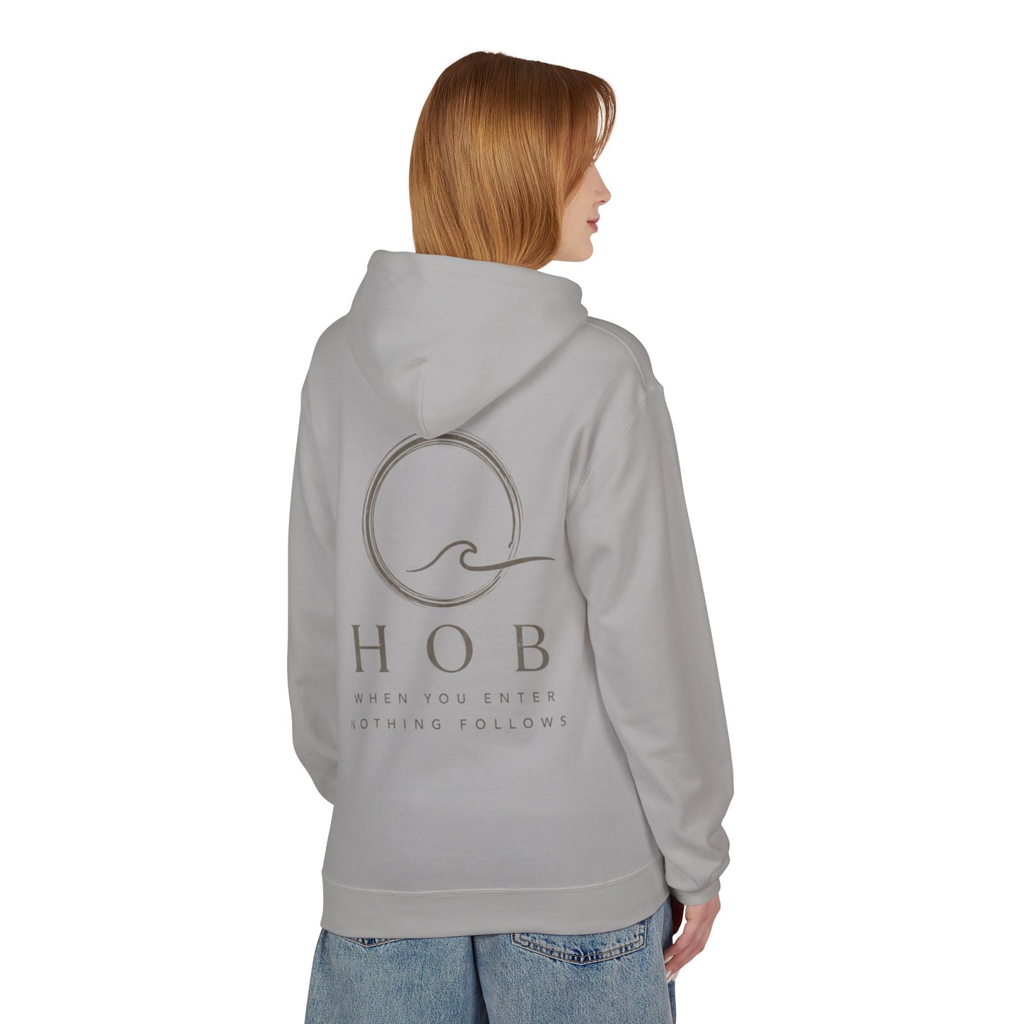 HOB Wave Hoodie — "When You Enter, Nothing Follows"
