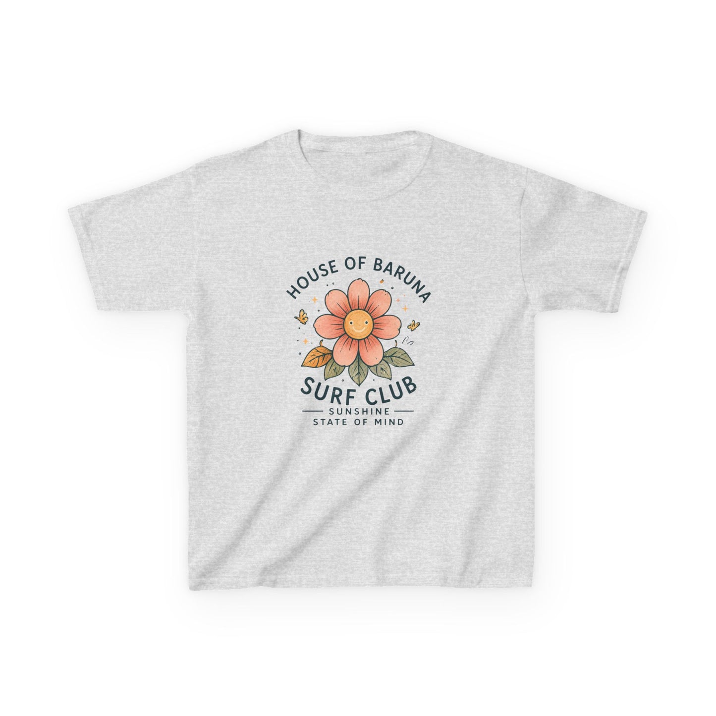 'House of Baruna' Floral  Kid's  Surf ClubTee