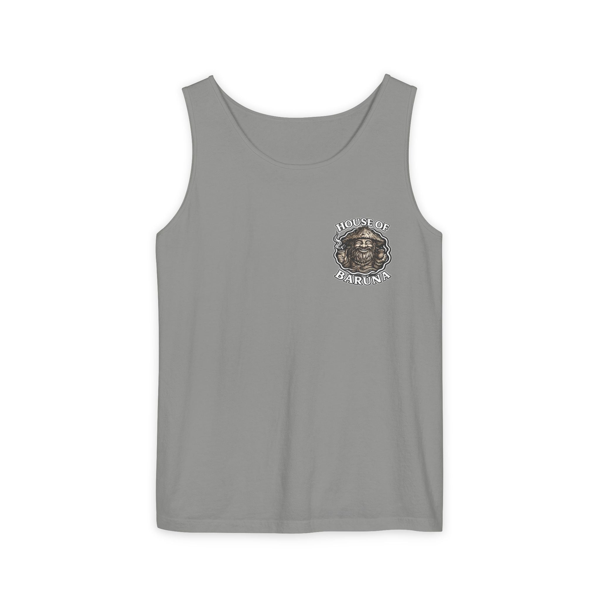 House of Baruna Men's Classic Crest Singlet – Premium Surf & Beach Tank Top