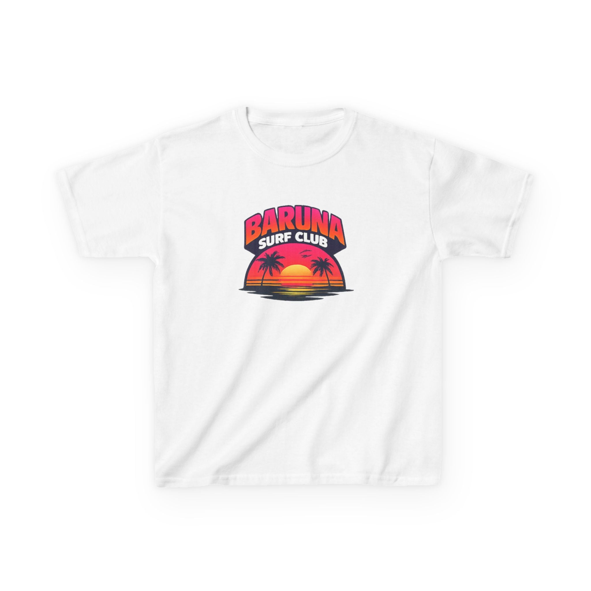 House of Baruna Kid's T'shirt — "Baruna Surf Club" Sunset Graphic Tee