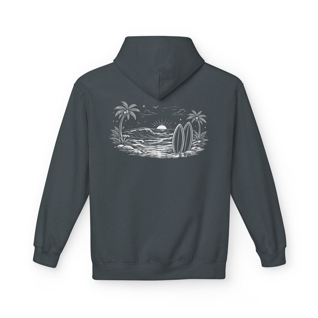 House of Baruna Woman's Surf Paradise Palm Beach Hoodie