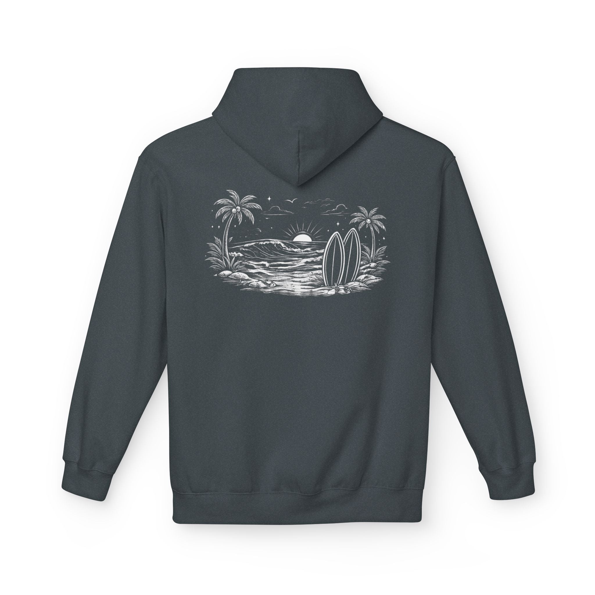 House of Baruna Woman's Surf Paradise Palm Beach Hoodie